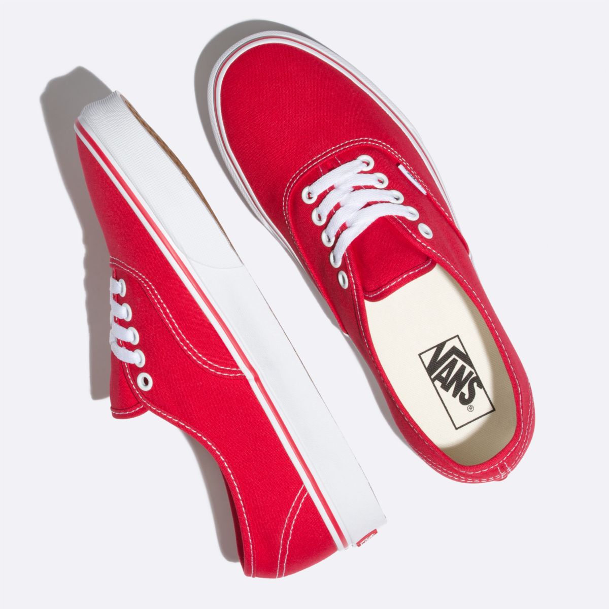 Vans rojos para discount hombre